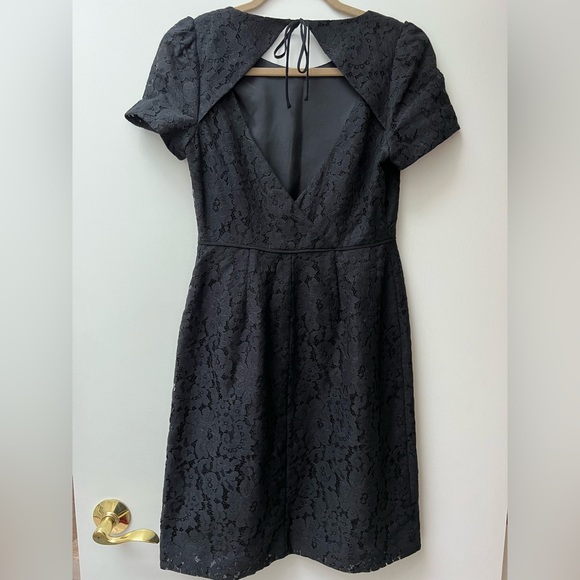 J. Crew Black Lace Dress - Picture 2 of 5